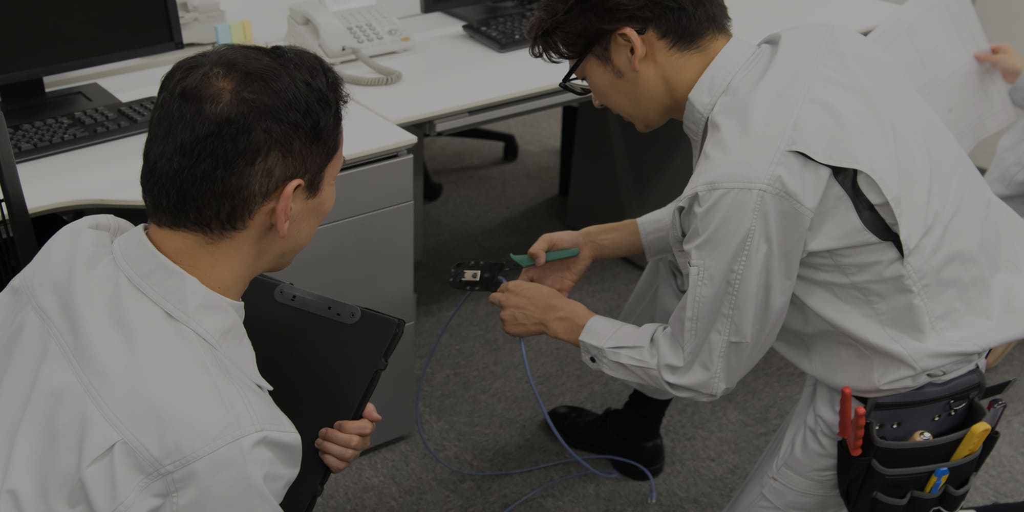 この街に。人と通信の確かなつながりを。